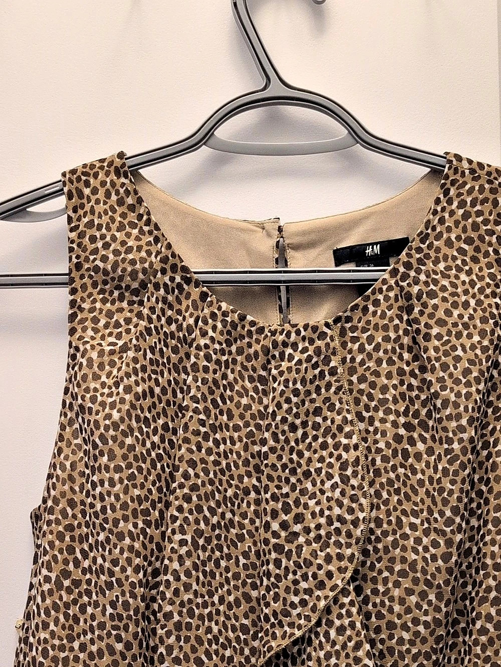 H&M Animal Print Ruffle Dress - Picture 2 of 5